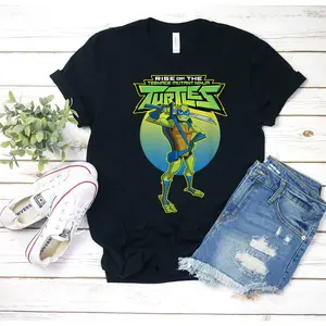 Mademark X Teenage Mutant Ninja Turtles Rise Of The Teenage Mutant Ninja Turtles Leonardo T Shirt