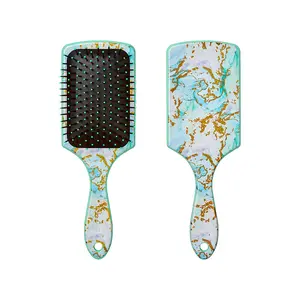 RED by KISS Square Paddle Designed Brush - Aqua Marble