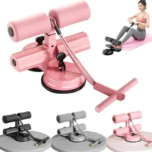 Suction Cup Sit-up Helper with Drawstring, for Abdomen & Waist Shaping, Home Lazy Fitness Abdominal Training Tool