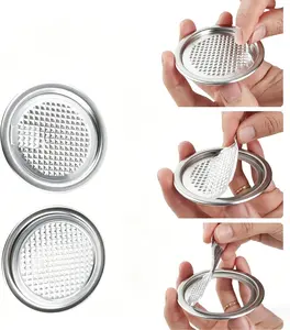 200-Pack 202# Aluminum Easy Open Can Lid 2.06 Inch, Fits 202# Caliber Soda Beer Cans, Only Use with Matching Cans, Not for Press Sealing Machine (Easy open lids)