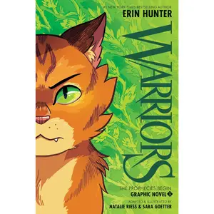 Warriors Graphic Novel: The Prophecies Begin #1 (Warriors Graphic Novel) by Erin Hunter||Natalie Riess||Sara Goetter [Hardback Book]