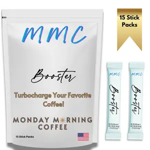 Monday Morning Coffee – Designer Coffee Booster for Energy & Focus.