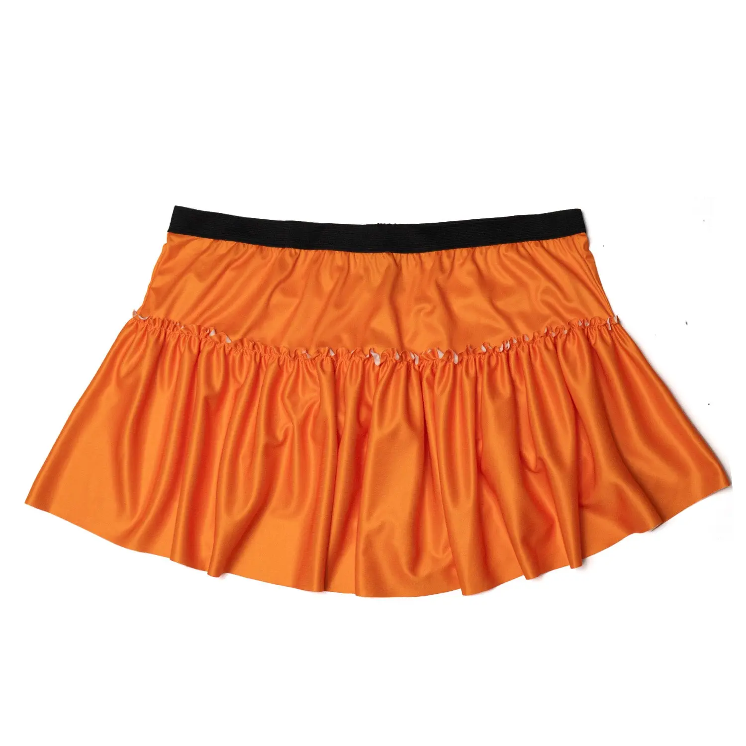 Orange Performance Tutu Skirt for Women - Lightweight, Stretchy & Breathable Costume for Halloween 5Ks & Themed Marathons, Tutu Skirts, Breathable Fabric, Stretchy Fit, Themed Run