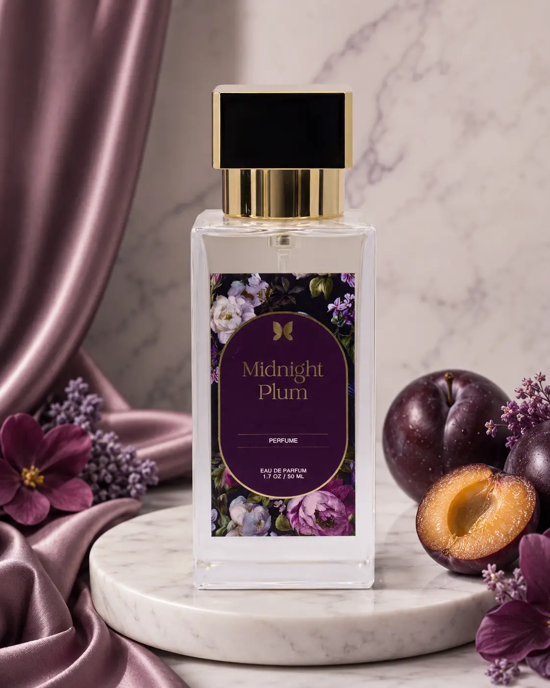 Midnight Plum Eau De Parfum 50ml Captivating Fragrance