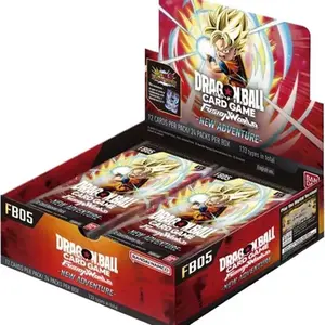 Dragon Ball Super Fusion World Card Game NEW ADVENTURE Booster FB02 Blazing Aura Series 24 Packs 133 Types Total