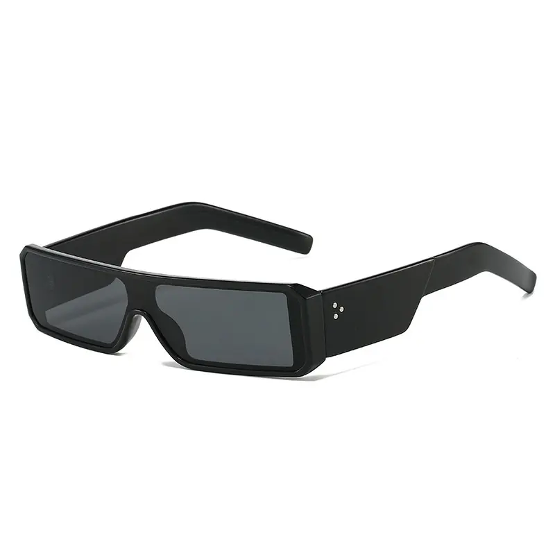 black frame gray lens