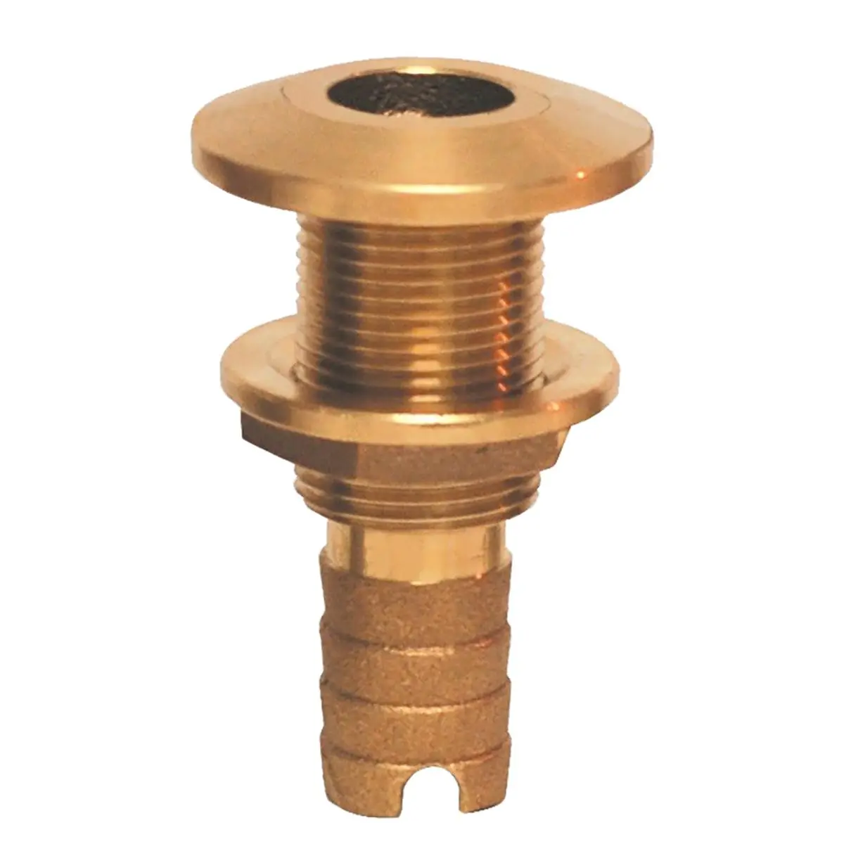 Groco HTH-2000 2 in. Bronze Hose Barb Thru-Hull Fitting