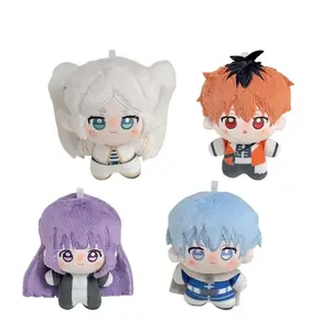 New Frieren Beyond Journey'S End Cute Anime Plush Doll Chibi Plush Toy Keychain Collectible Figure Gift For Children'S Gifts