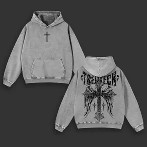 Cross & Wing TrenTech New Best Gym Style Washed Tee Hoodie & Sweatshirt Pump Cover Retro Vintage Christian Gym Washed Heavyweight Cotton T-Shirt Workout Tee Sport Gift Gymnastic Merch Fan Streetwear Washed Tee Vintage Hiphop Washed Shirt