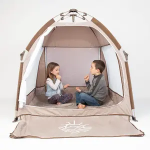 Go With Me® Villa Portable Tent/Playard-Sandstone