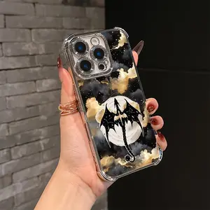 D-Dragon F-Fourth W-Wing Phone Case Suitable for iPhone 17 Air 16 15 14 13 12 11 Pro Max Plus Samsung S26 S25 S24 S23 S22 Plus Ultra  Anti Fall Transparent Soft Back Cover