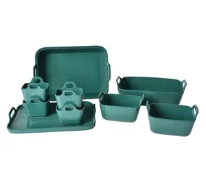 Temp-tations Woodland 9-Piece Bakeware Set w/ Upswept Handles Temp-tations Woodland 9-Piece Bakeware Set w/ Upswept Handles