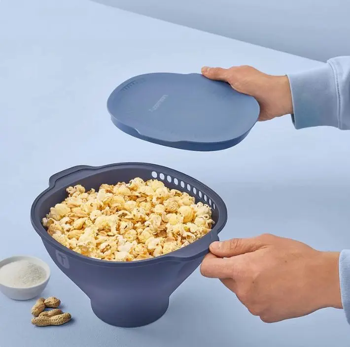 Tupperware WOW Popcorn Bowl Microwave Safe Tupperware WOW Popcorn Bowl Microwave Safe