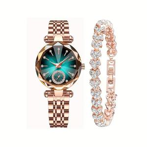 Women'S Elegant Luxury Quartz Watch-Ultra-Thin Design With Stainless Steel Band, For Casual And Formal Wear