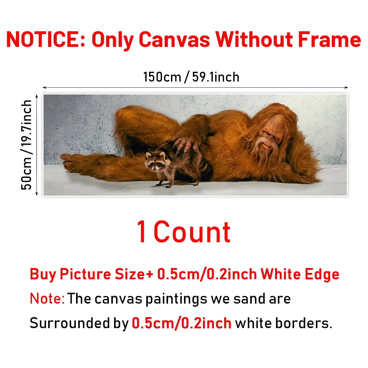 19.7x59.1in(Unframed)-L