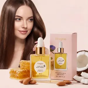 Honey Nourishing Hair Oil, Scalp Care Essence, Nutrient Absorption, Smooth and Shiny Hair, Liquid Form, 1 Unit