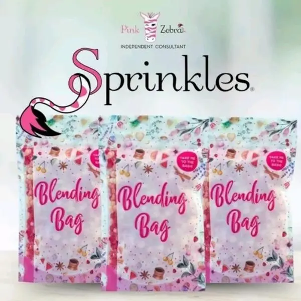 Zebra Fragrance Scent Blending Bags, 3.75oz Blendable Customizable Wax Sprinkles for Home Fragrance Supplies