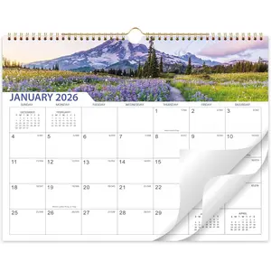 2026 Calendar - 18 Months Wall Calendar 2026-2027, January 2026 - June 2027, 2026-2027 Calendar with 15" x 11.5" Thick Paper, -Wire Binding & Hanger, Julian Dates