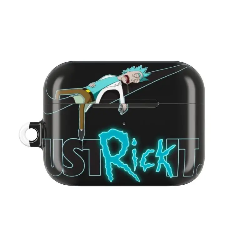 Rick and Morty AirPod Case, Fun Anime Accessory, Gift for Fans, Geeky Tech Cover, Unique Merchandise, Protect YourPods
