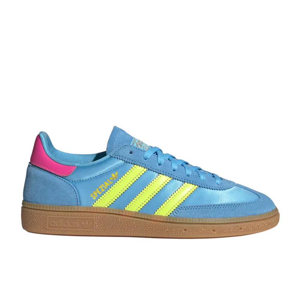 adidas Womens Handball Spezial Sneakers Shoes Casual - Blue adidas Womens Handball Spezial Sneakers Shoes Casual - Blue