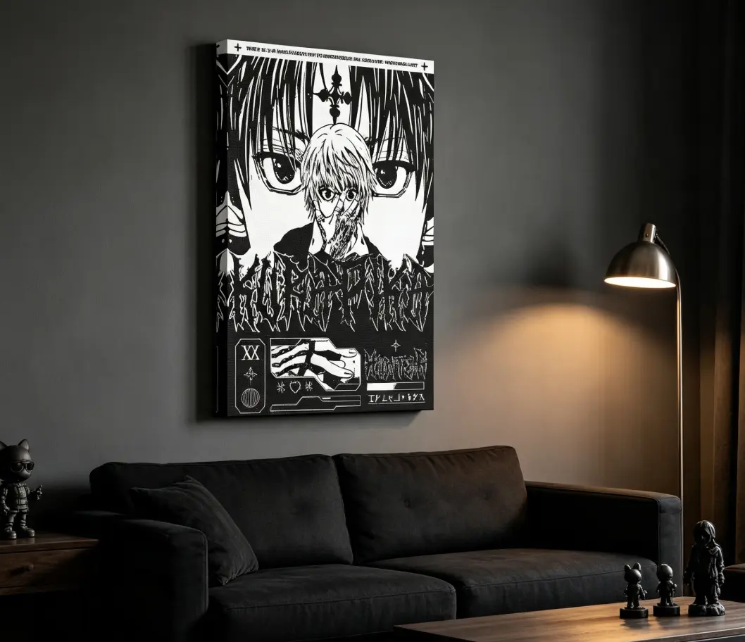 Hunter X Hunter Kurapika Print Poster – Japanese Manga Poster Anime Poster Yoshihiro Togashi Hunter Wall Art Wall Decor