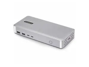 StarTech USB4 Docking Station - USB-C 40Gbps - Dual Video HDMI - 6x USB - 2.5 GbE Ethernet - 100W PD - 2x HDMI 2.1 - Locking 3.3ft USB4 Host Cable  155NA-USB4-DOCK