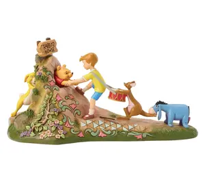Jim Shore Disney Traditions Pooh & Friends Figurine 5.5in H Jim Shore Disney Traditions Pooh & Friends Figurine 5.5in H
