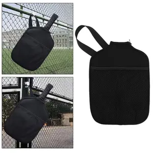 Portable Pickleball Racket Bag, Zipper Racket Protector with Handle, Durable Sports Accessory, Ideal for Pickleball Enthusiasts