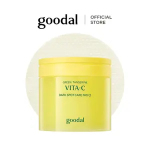 [GOODAL Official Shop] GOODAL Green Tangerine Vita C Dark Spot Care Pad ALPHA | Toner Pads for Glass Skin | 70 Sheets