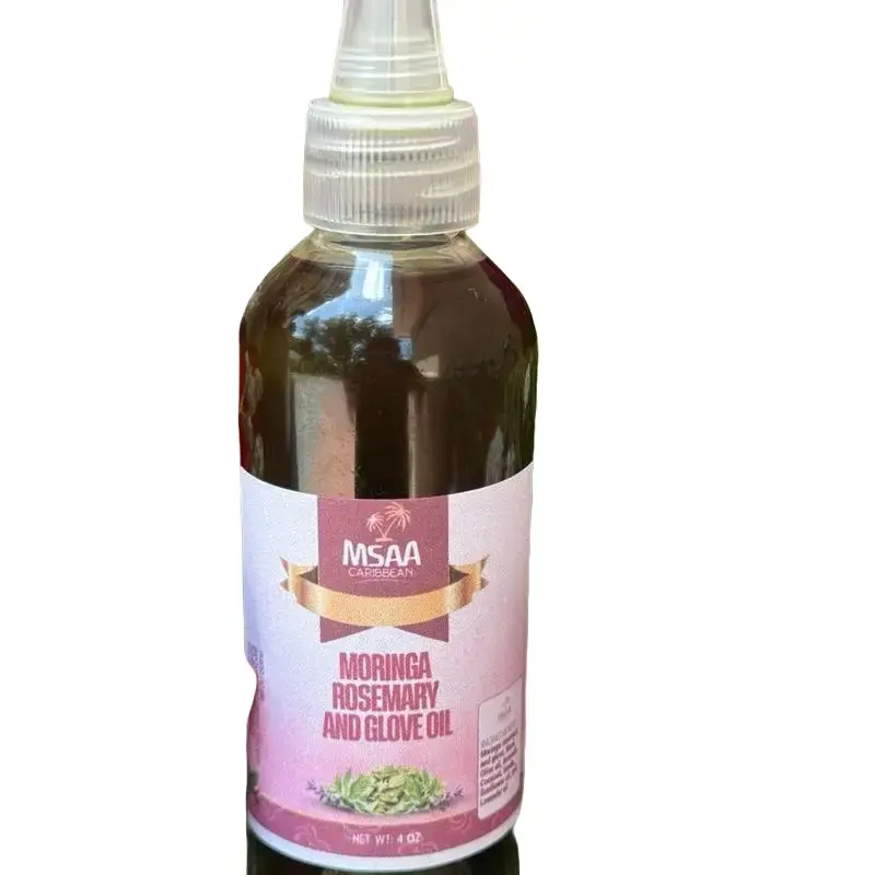 MORINGA ROSEMARY AND GLOVE OIL Organic Lemon