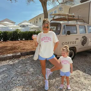 Besties Forever Family Shirts, Natural Color