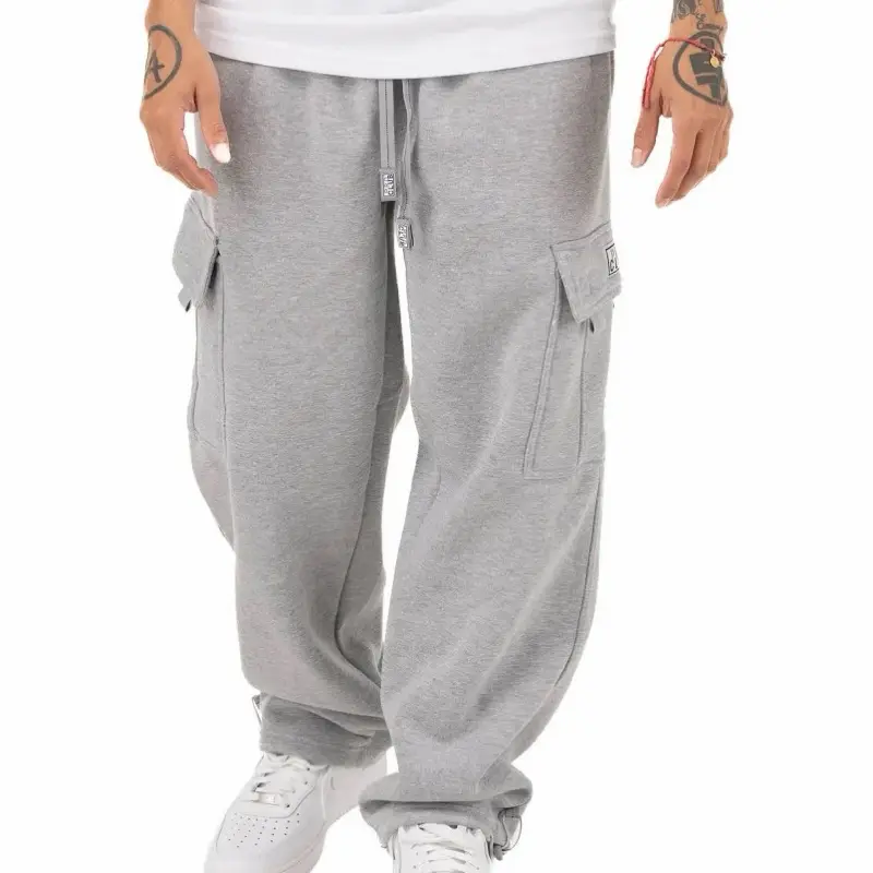 Heavyweight Fleece Cargo Pants These cargo styled fleece pants with elastic waistband and drawcord ankles are made for warmth and ultimate comfort.