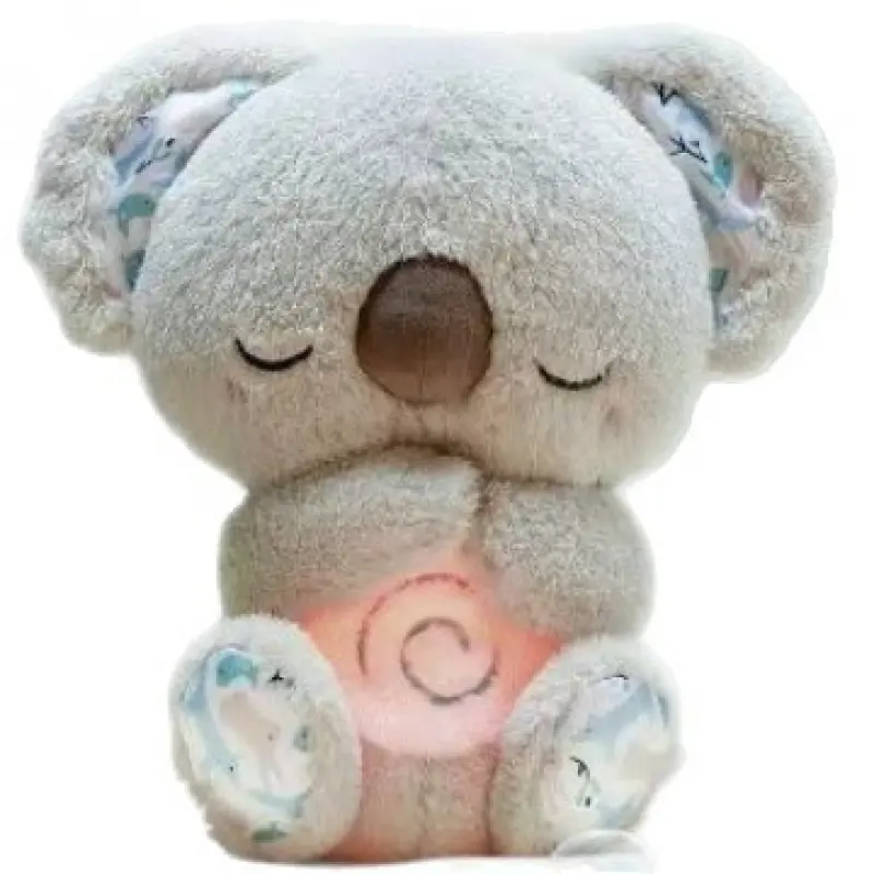 Breathing soothing plush toy for babies, sleeping doll, breathing otter with moving bear ears Breathing soothing plush toy for babies, sleeping doll, breathing otter with moving bear ears