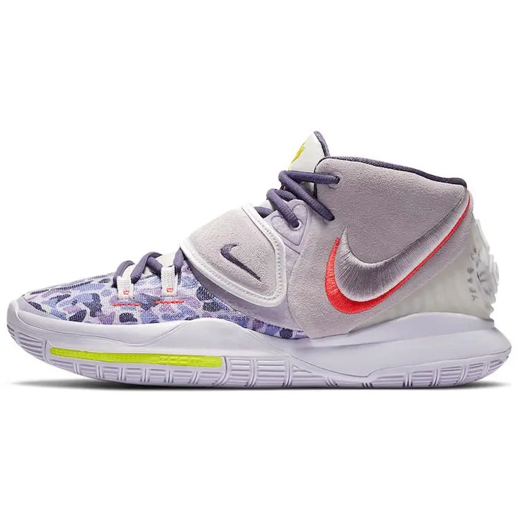 Nike Kyrie 6 Asia Irving Barely Grape' Versatile Comfort Mid Top Basketball Shoes Unisex CD5031-500