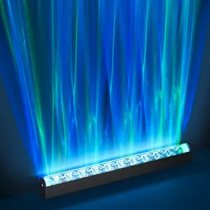 TACAHE Water Wave Wall Light - Dynamic Flowing Water, Aurora Visual - RGB Solid Colors & Light Effects - APP & Remote Control - Enhance Ambient Light for Living Room, Bedroom - 39" - 30W - 1 Pack