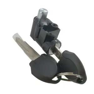 1pc Battery Case Lock With 2 Keys Replacement For Polly Electric Bicycle Battery Case Lock With Ignition On/Off Key Accessories