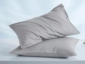 2 Pack 100% Ultra Soft Microfiber Pillowcases - Envelope Closure, Wrinkle-Free, Fade-Resistant, Breathable Bedding Linen Add-On, Father's Day Gift Idea