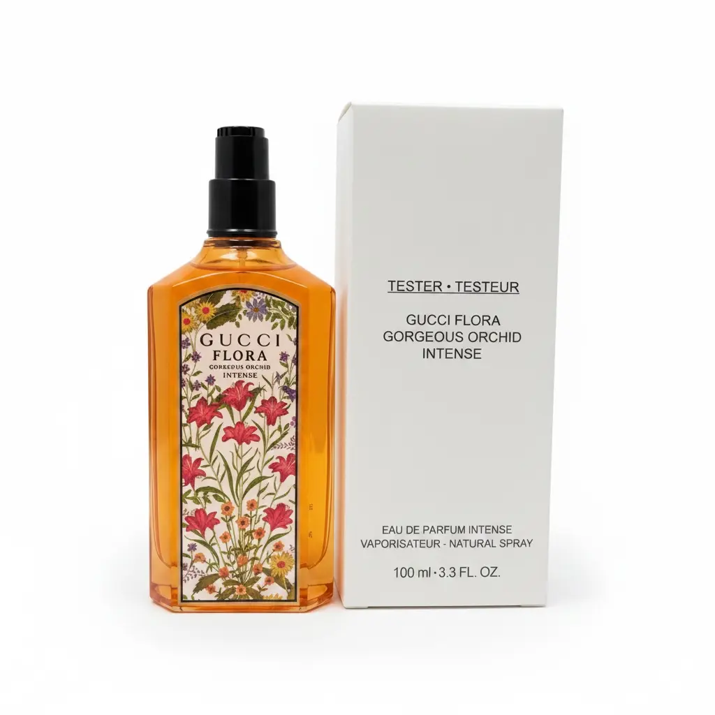 Gucci Flora Gorgeous Orchid Intense Eau de Parfum 3.3 fl oz -100ml (Tester box) for Women - NEW 2026