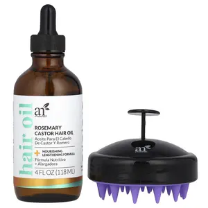 artnaturals Hair Growth Kit, Rosemary + Castor Oil , 2 Piece Kit