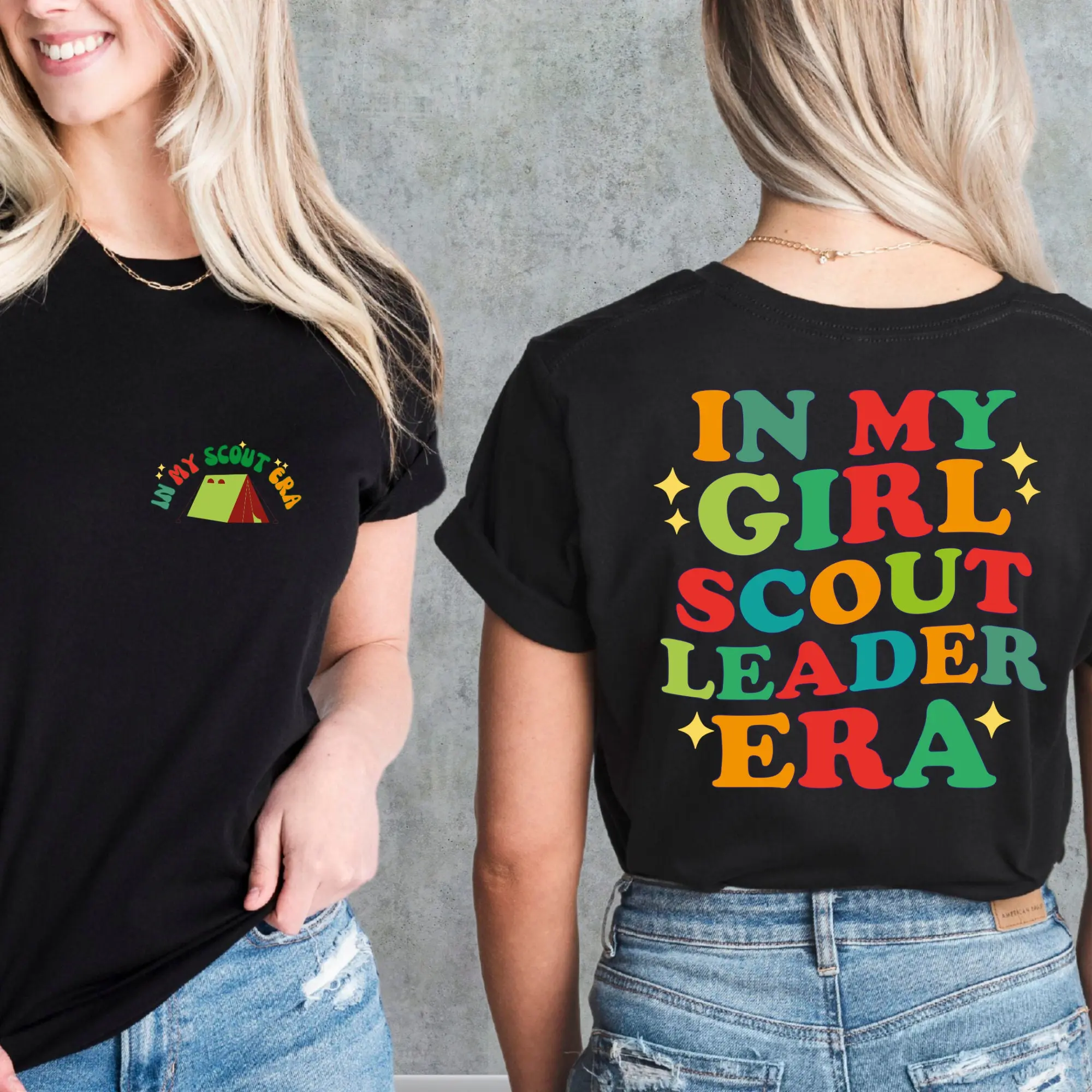 In My Girl Scouts Leader Era Shirt Scouts Leader Gift Adventure Lover Squad Camping Crew Shirt Outdoor Clothes Hiking Squad Tee TK62GN