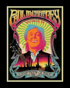 Paul McCartney Nevada Tour Poster