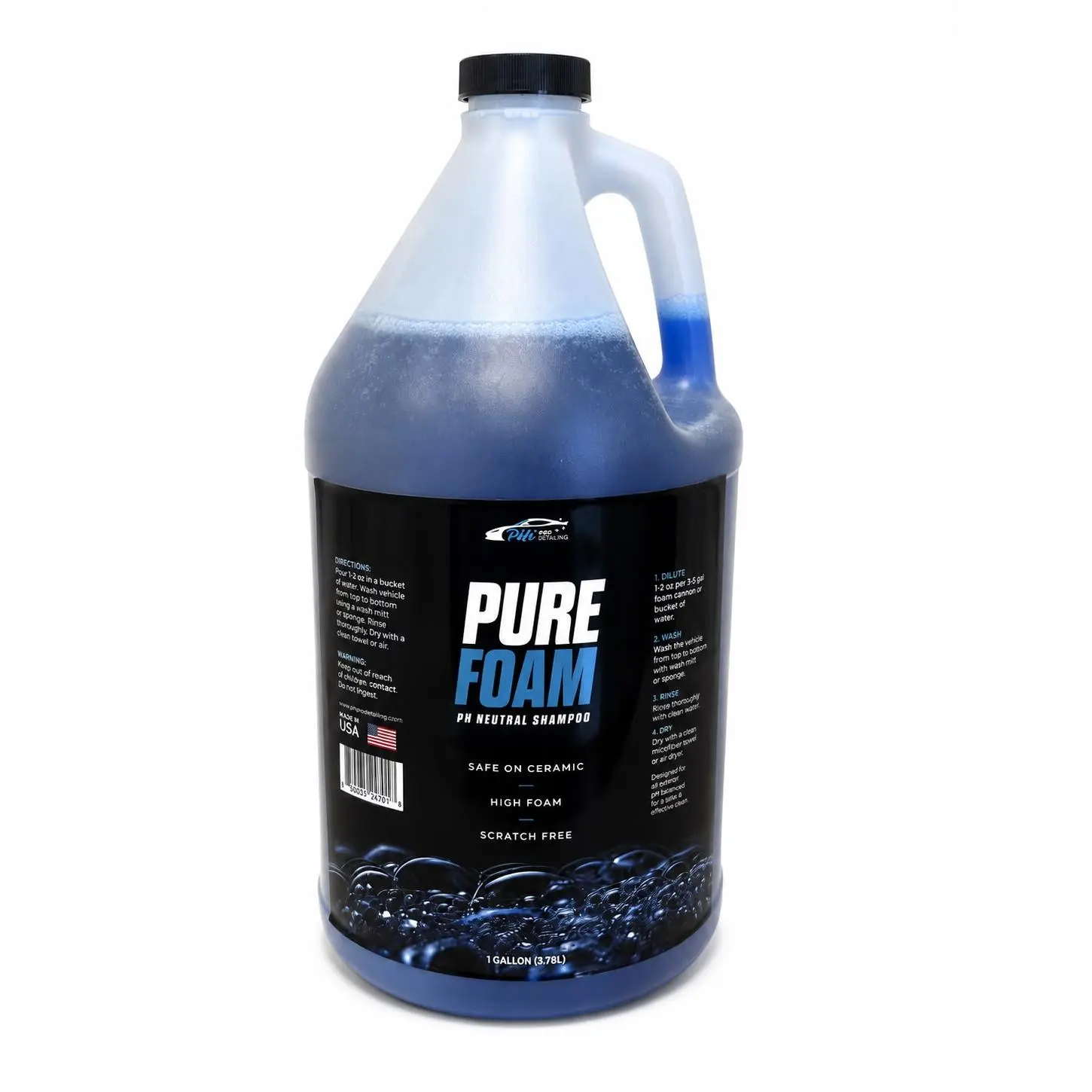 Automotive Engine Care Foam Cleaner, Pure Foam Formula for Car Washing & Maintenance