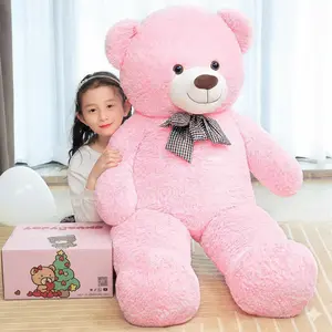 SNOWOLF 43" 47" 55'' XXL Giant Teddy Bear Plush Toy Stuffed Animals Big Cuddly Doll Gift for Kids Girlfriend Christmas Gift Valentine's Day Baby Shower Graduation Birthday Mother's Gift