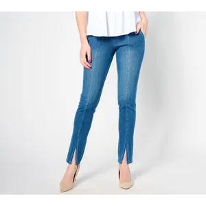 Women with Control Prime Stretch Petite Denim Trouser