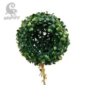Herpify Grass Ball Caves – Artificial green grass ball hiding places, suitable for reptiles, frogs, and other pets, with moisturizing properties., Ornaments, Decorative