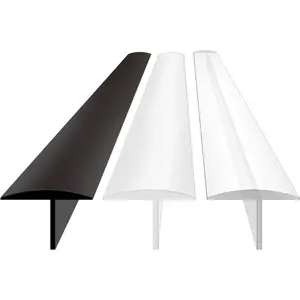 Stove Gap Covers, Silicone Counter Gap Filler for Stove, 30 Inches Can Be Cut to Any Size for 0.2-1 inch Gap, Seal Spills between Appliances Countertop Furniture Stoves Ovens(Set of 2, Black)