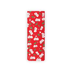 Optimism Cherry Wrapping Paper | OP Layer 2 Crypto Gift Wrap by Mintcraft Studios