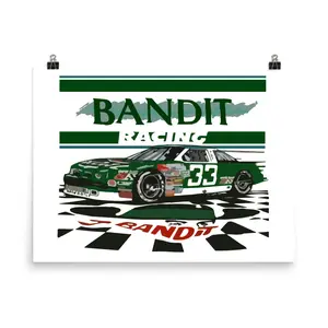 Harry Gant Skoal Bandit Nascar Winston Cup Poster