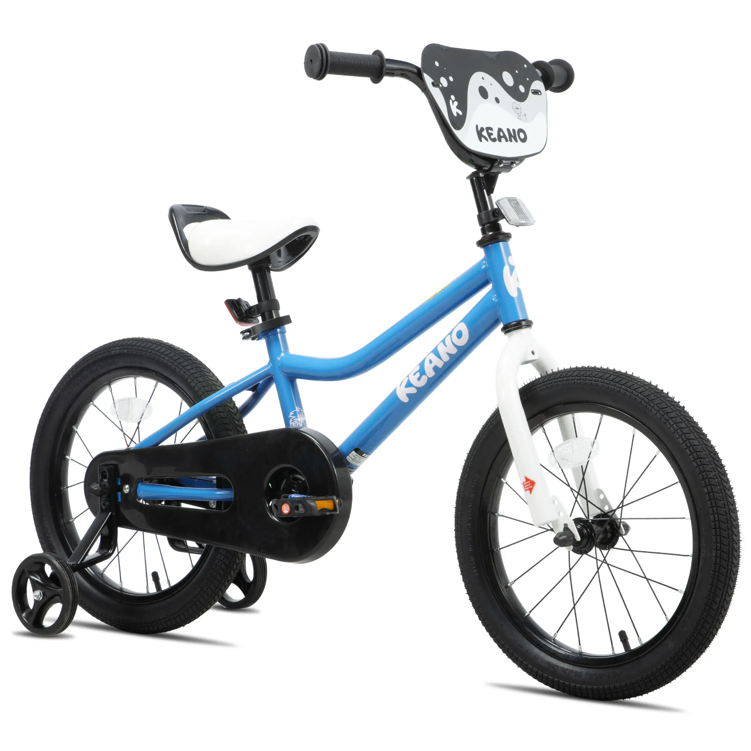 KEANO Kids BMX Bike - 12-16 Inch Single Speed Bicycle for Boys & Girls Ages 3-12 Years Old with Training Wheels - Sports & Outdoor Cycling Equipment