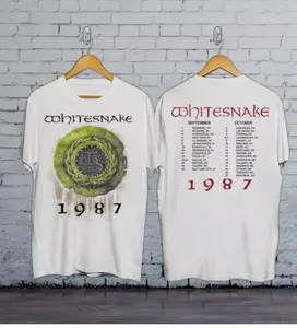 [SALE UP TO 50%] 1987 Whitesnake Tour T-Shirt